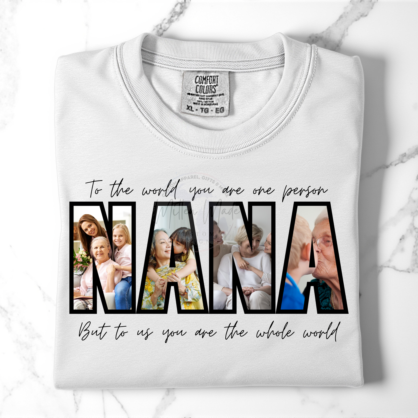 Custom Photo Mother's Day T- Shirt