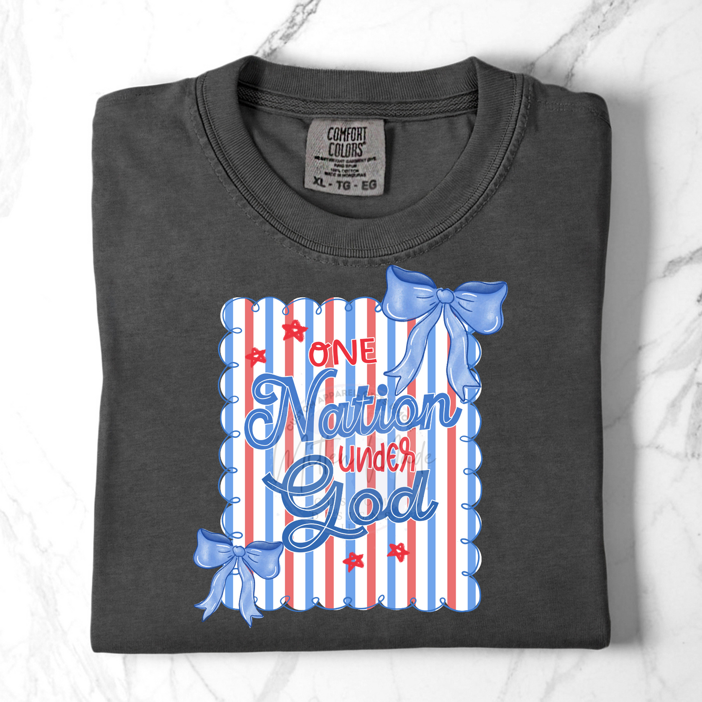 One Nation Under God DTF Transfer