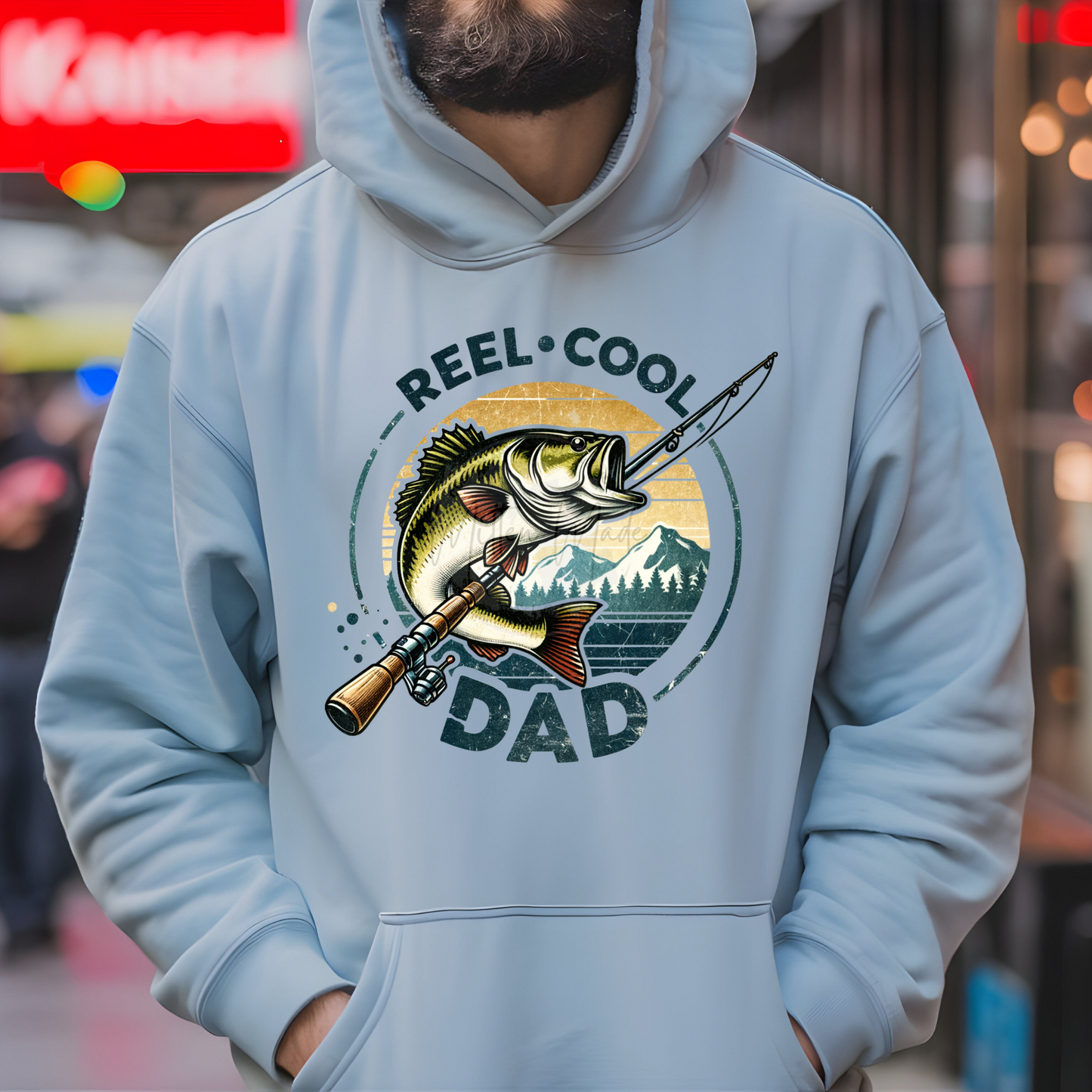 Reel Cool Dad DTF Transfer