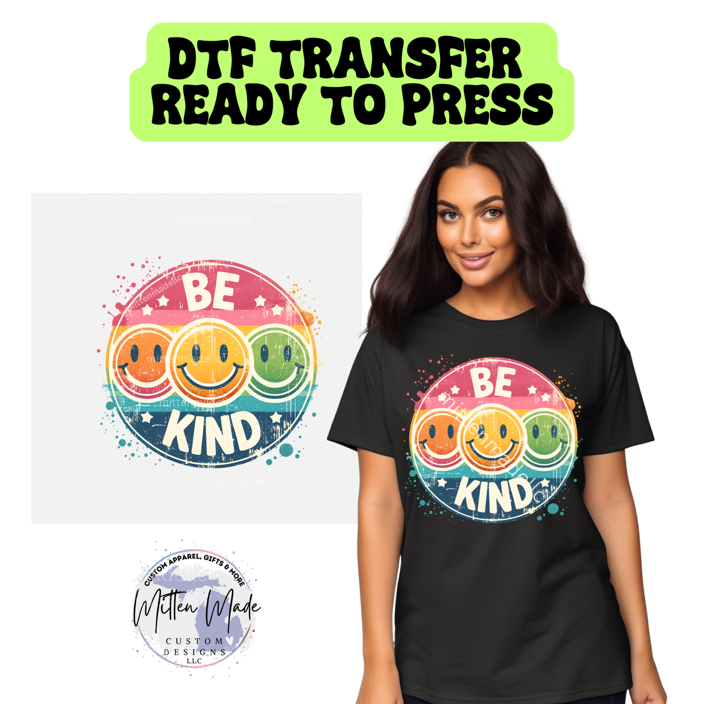 Be Kind DTF Transfer