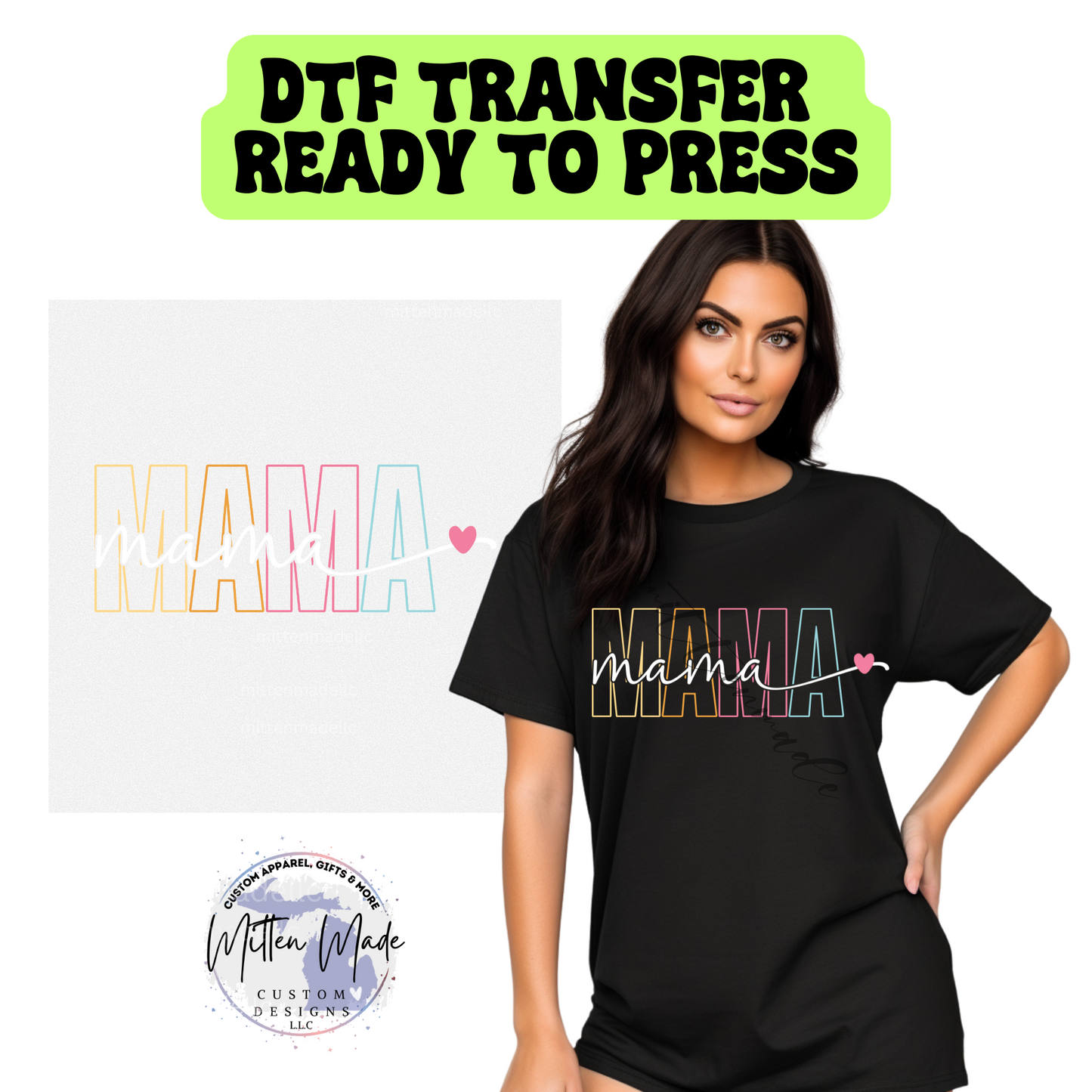 Mama DTF Transfer