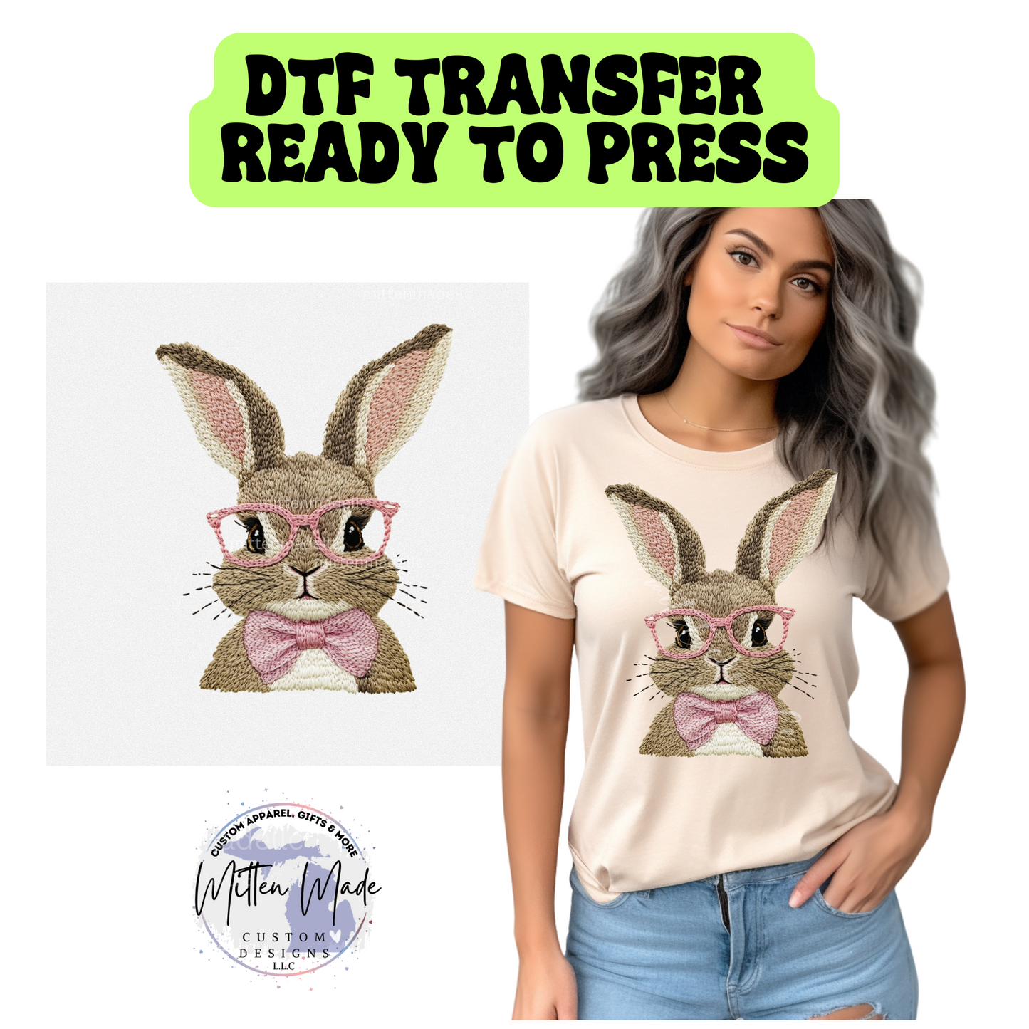 Retro Easter Bunny