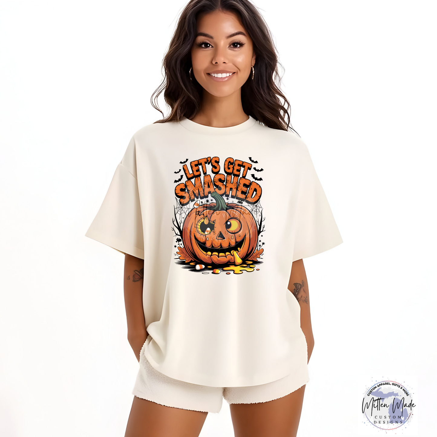 Let's Get Smashed Halloween DTF Transfer