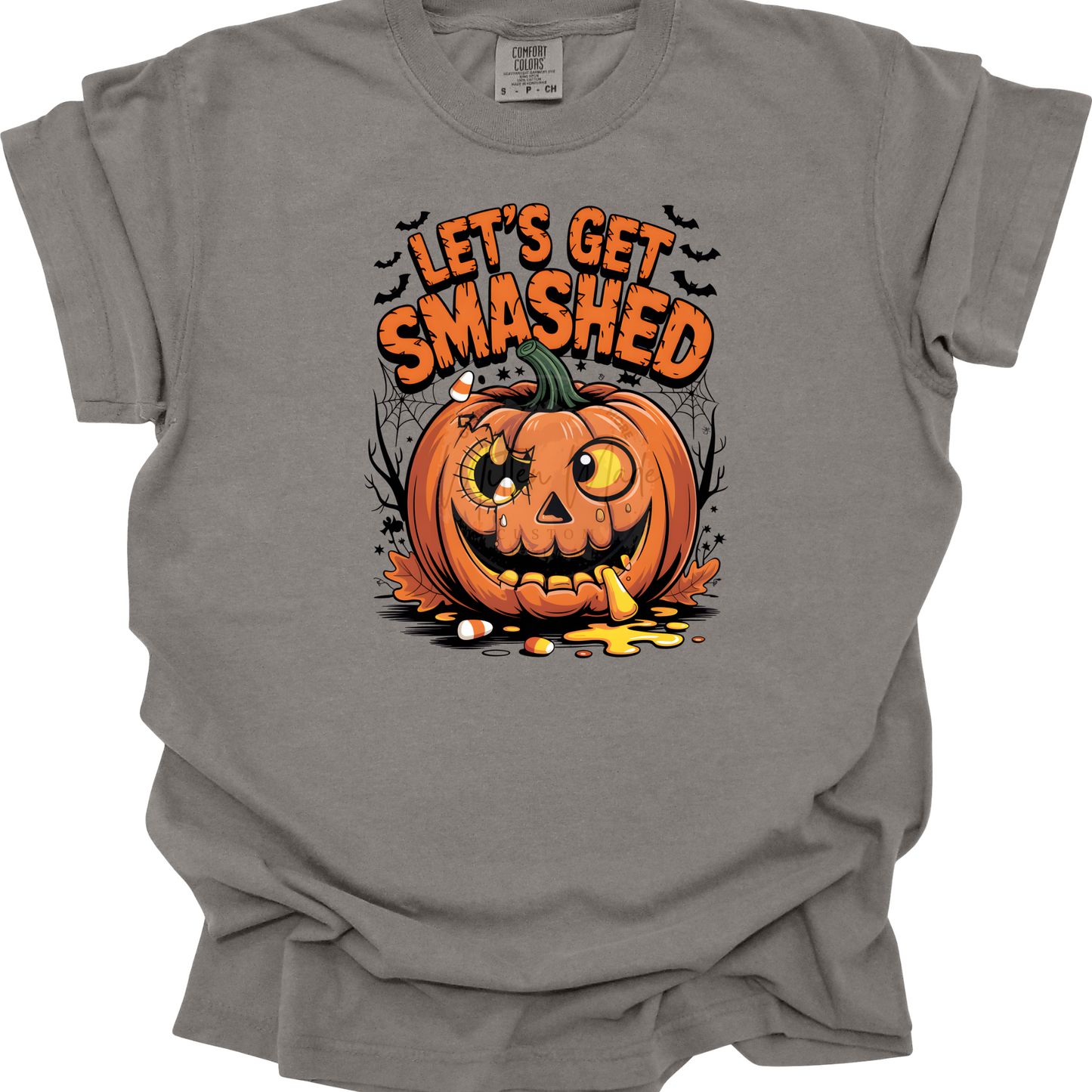 Let's Get Smashed Halloween DTF Transfer