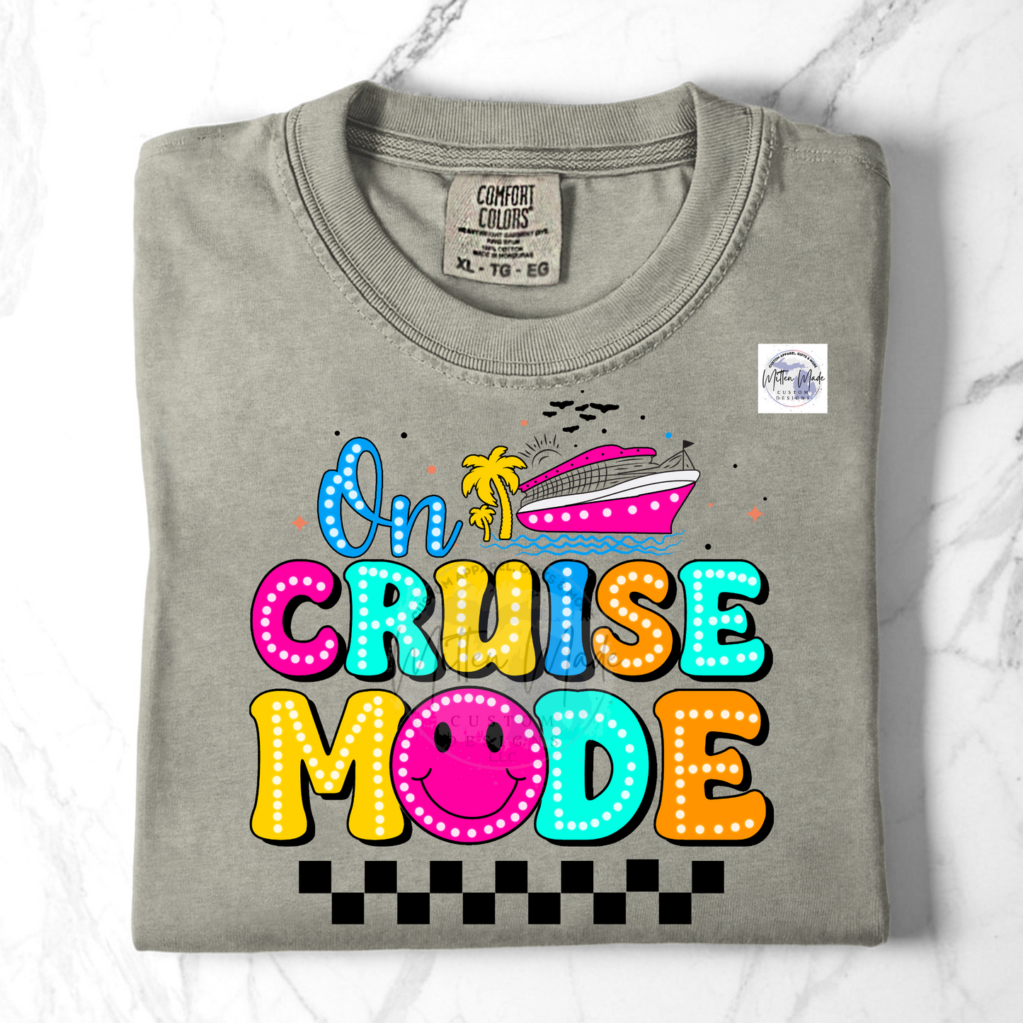 On Cruise Mode DTF Transfer