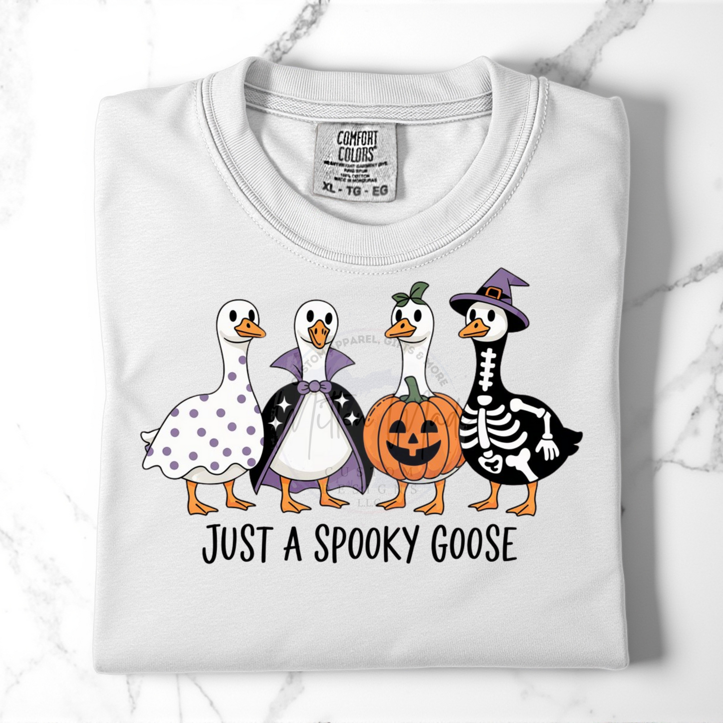 Just A Spooky Goose DTF Transfer