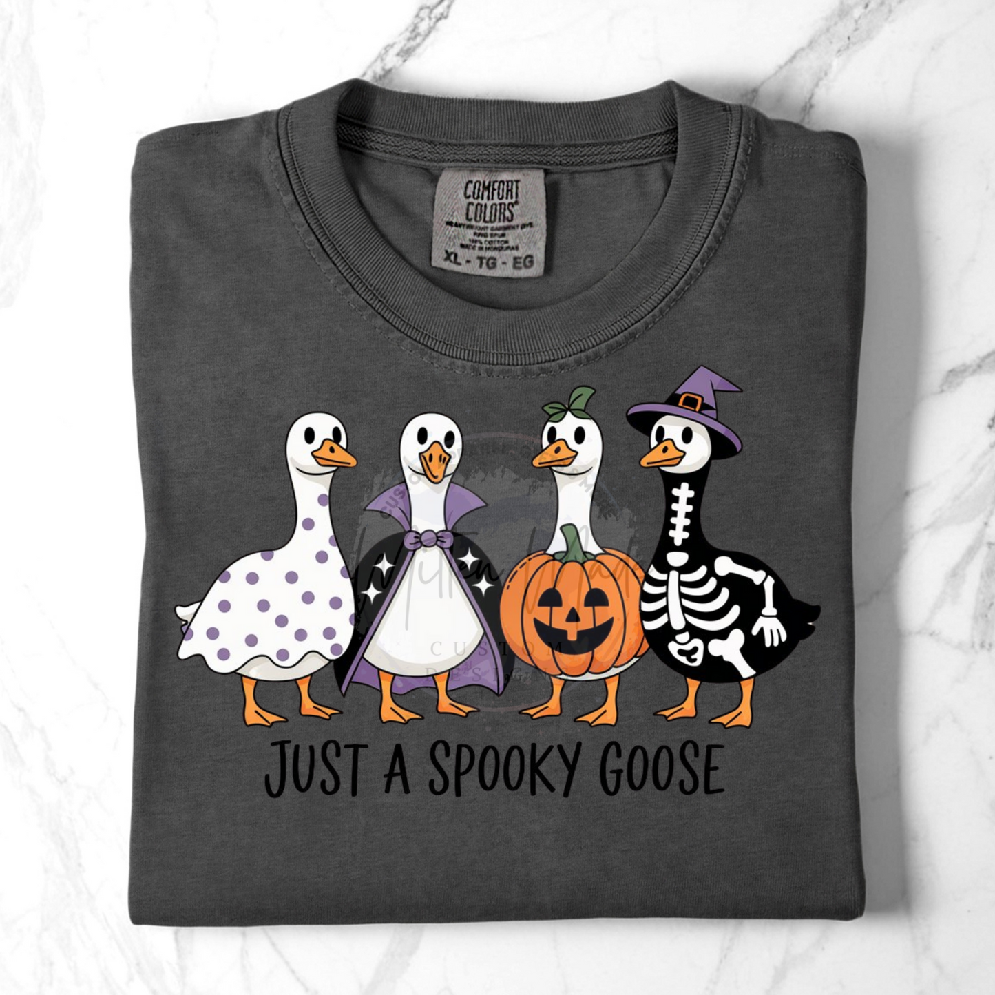 Just A Spooky Goose DTF Transfer