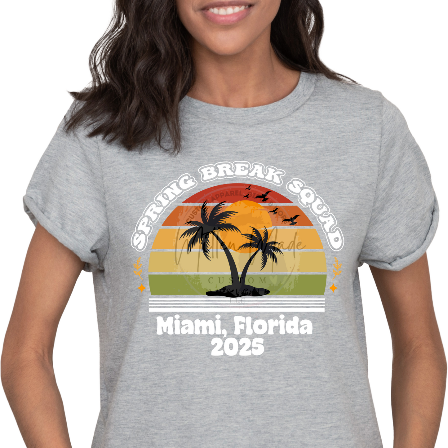 Custom Spring Break 2025 T-Shirt