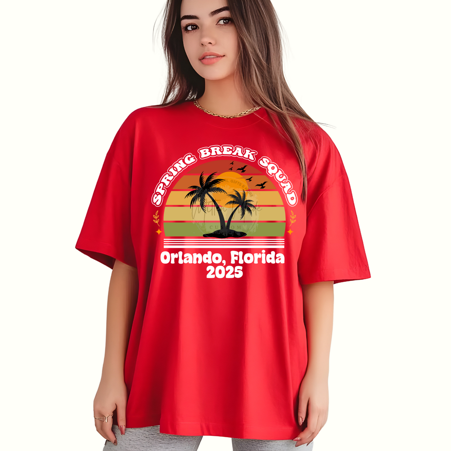Custom Spring Break 2025 T-Shirt