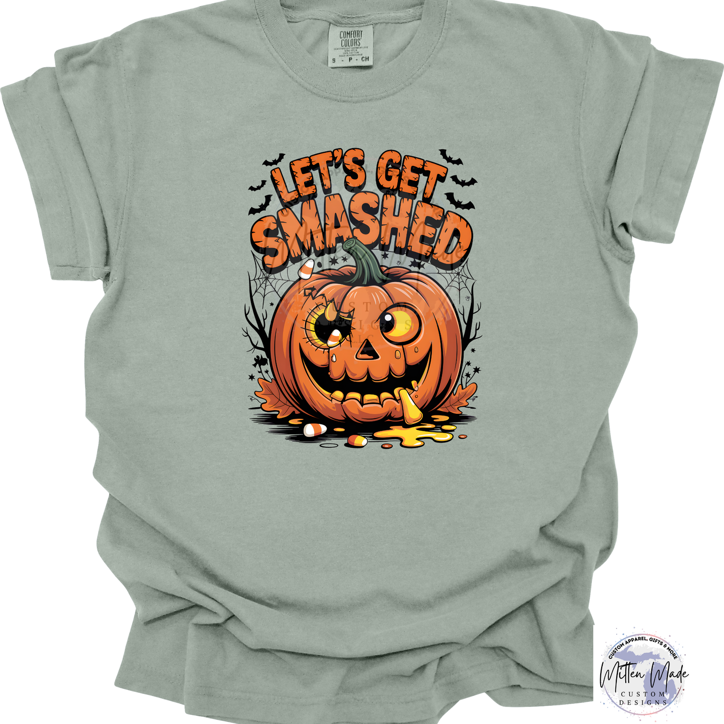 Let's Get Smashed Halloween DTF Transfer