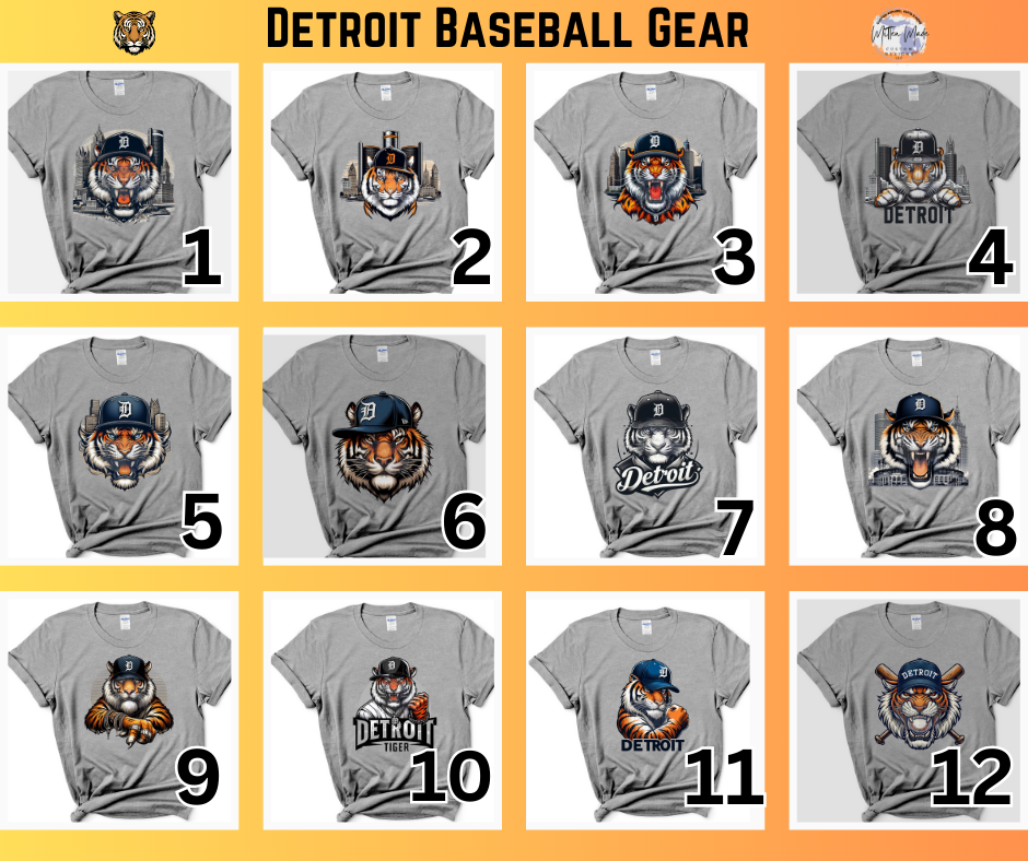 Detroit Baseball T-Shirt