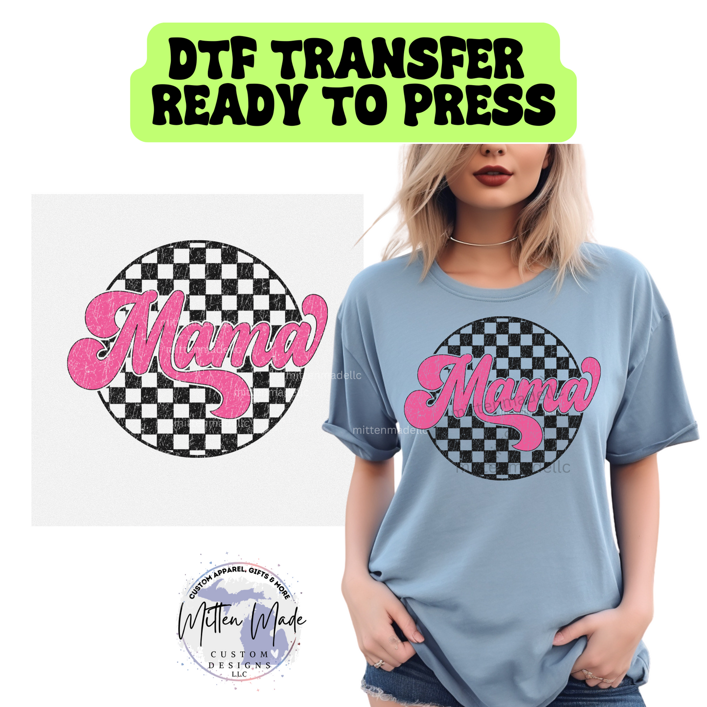 Retro Mama DTF Transfer