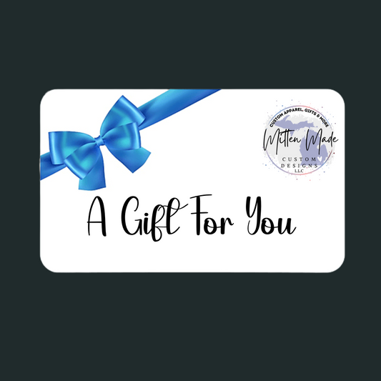 Mitten Made Custom Designs Gift Card