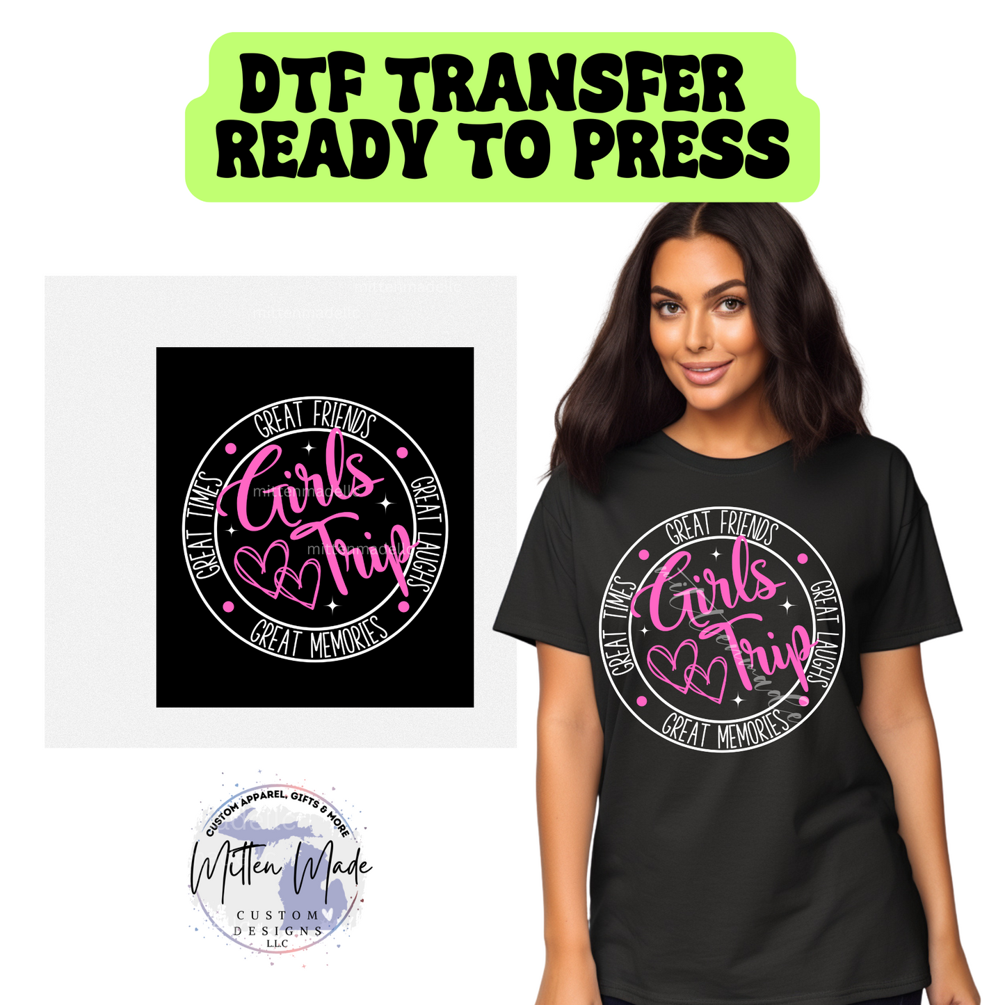 Girls Trip DTF Transfer