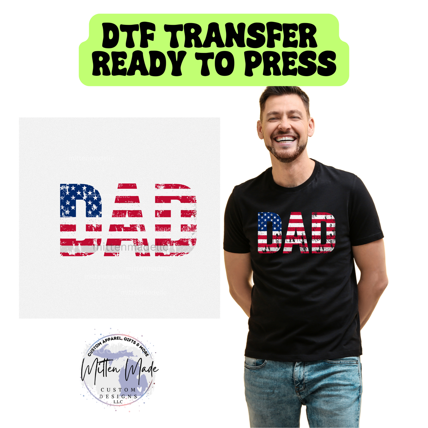 American Dad DTF Transfer