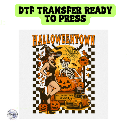 Halloweentown DTF Transfer